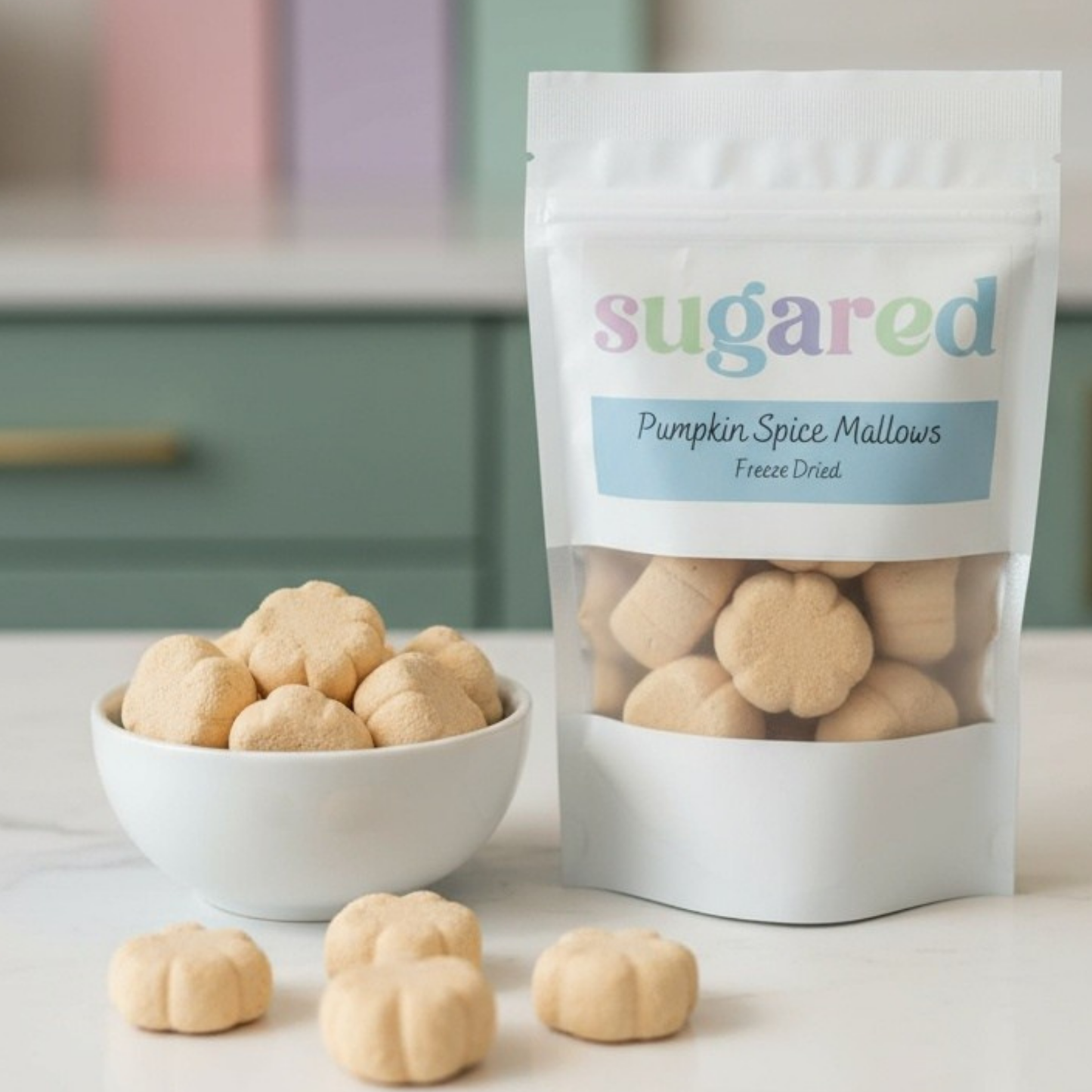 Pumpkin Spice Mallows - Freeze Dried