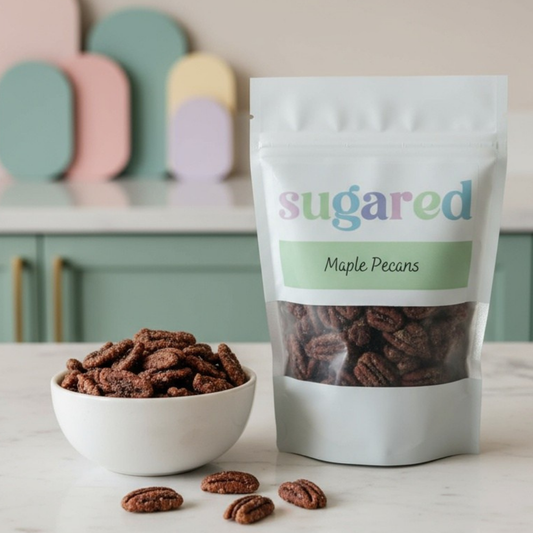 Maple Roasted Pecans