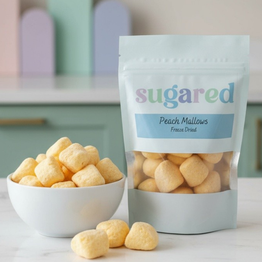 Peach Mallows - Freeze Dried