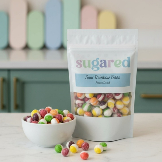 Sour Rainbow Bites - Freeze Dried